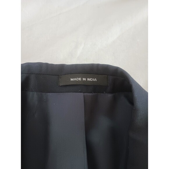 Vintage 70's Chaps Men Woolmark 100% Pure Wool Blazer Navy Blue Old Money - Picture 4 of 7